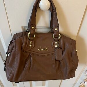 Coach Brown Leather Handbag